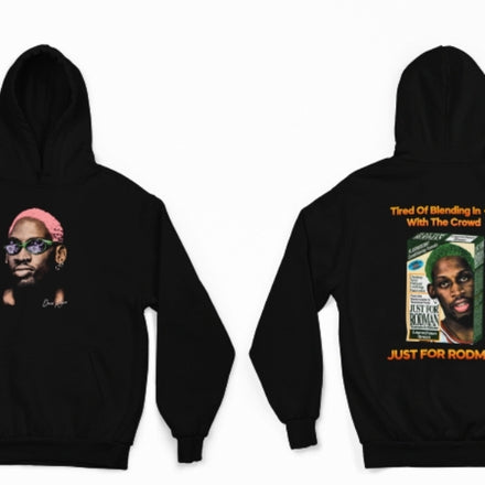 Dennis rodman greatest rebounder of all time just for men spoof hoodie
