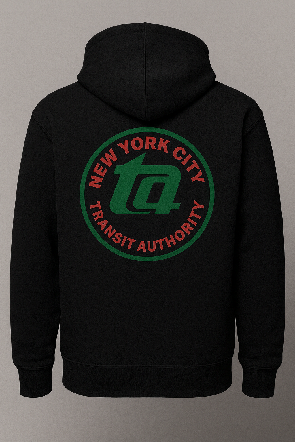 NYC Transit Authority Hoodie — Holiday Green Edition