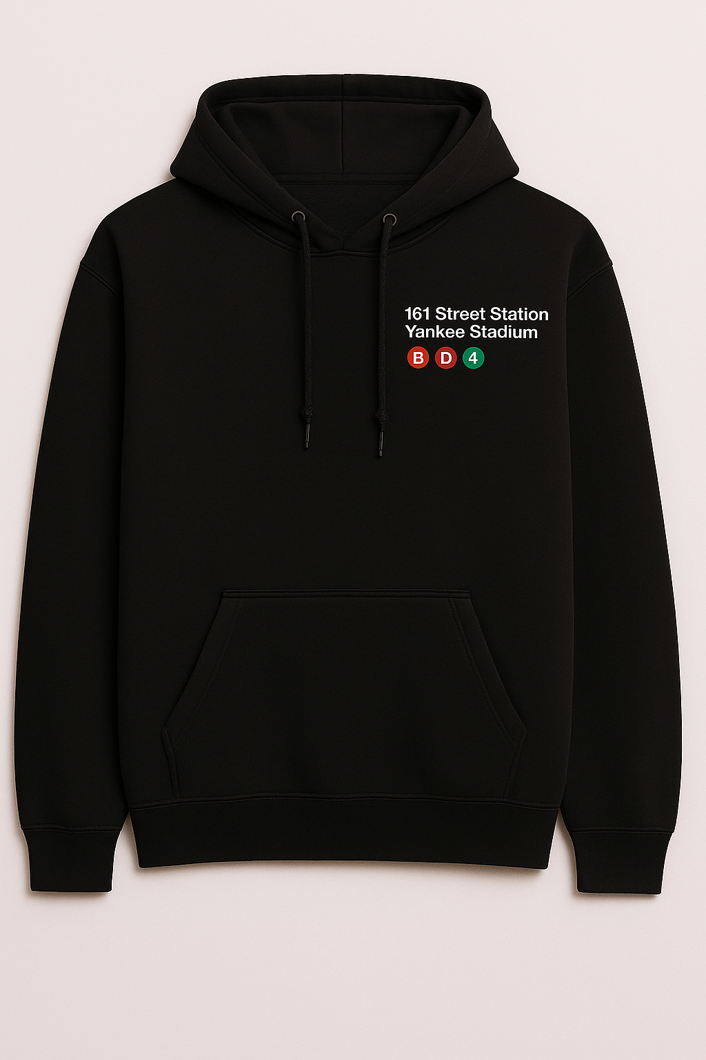 NYC Transit Authority Hoodie – Red Line Edition 🚇